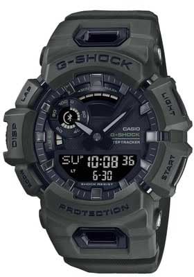 G-Shock Casio G-Shock Horloge GBA-900UU-3AER Analoog Digitaal Army Green met Zwarte Accenten Divers
