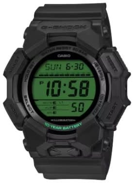 G-Shock Casio G-Shock  Horloge GD-010BEG-1ER Black Electro Green Digitaal Zwart 48mm Zwart