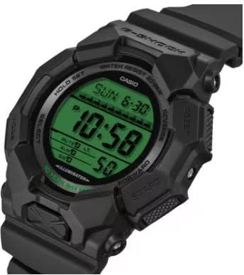 G-Shock Casio G-Shock  Horloge GD-010BEG-1ER Black Electro Green Digitaal Zwart 48mm Zwart