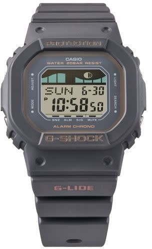 G-Shock Casio G-shock GLXS5600-1ER horloge dames digitaal in donkergrijs met digitale maanstaand Divers
