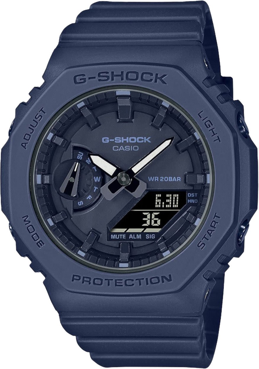 G-Shock Casio G- Shock Horloge GMA-S2100BA-2A1ER Analoog Digitaal Quartz Blauw Navy