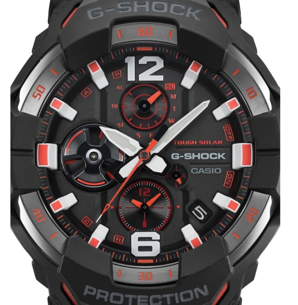 G-Shock Casio G- Shock Horloge GR-B300-1A4ER Gravity Master Solar Bluetooth Divers
