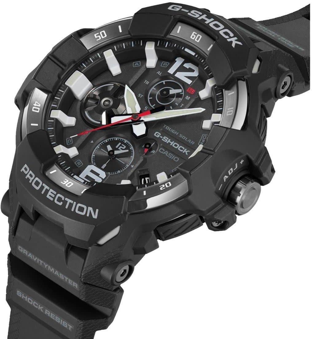 G-Shock G Shock Horloge GR-B300EC-1AER Solar Analoog Zwart Zwart