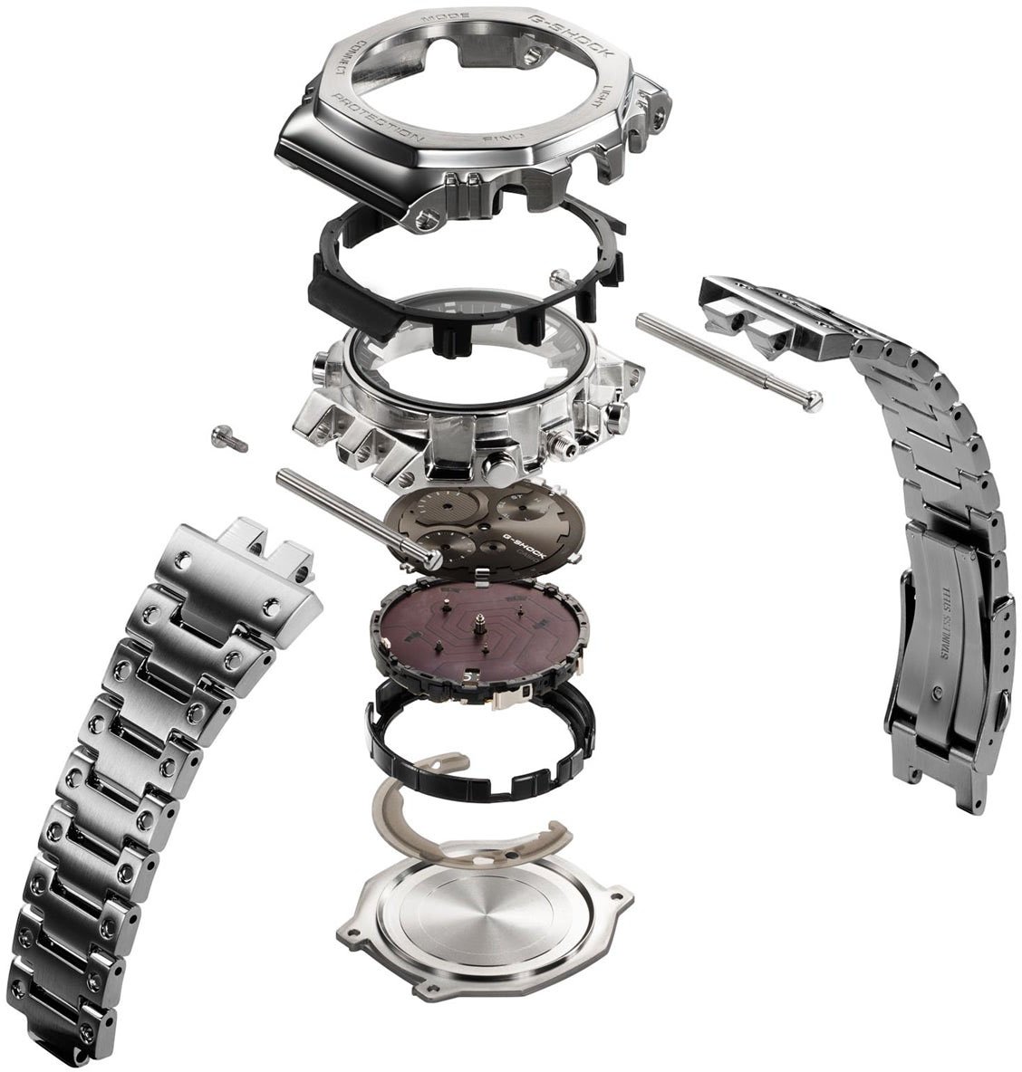 G-Shock - Horloge - Zwart Zilver