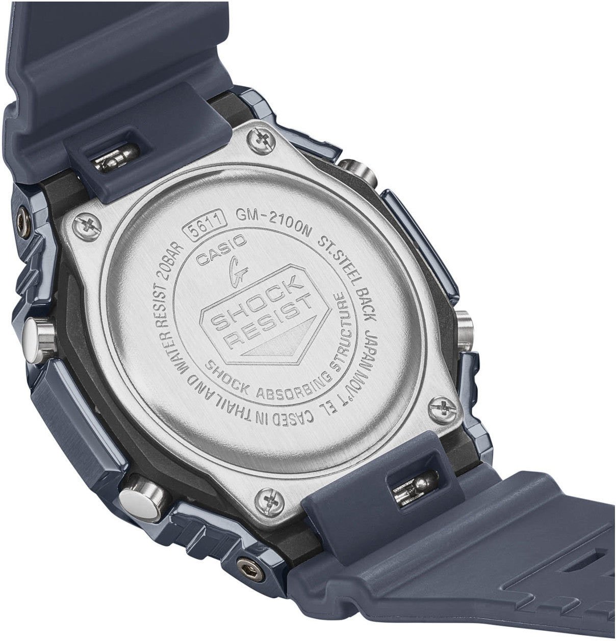 G-Shock GM-2100 - Horloge - Blauw Blauw