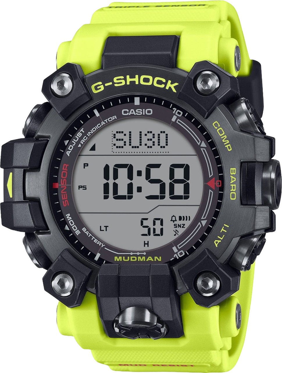 G-Shock Mudman - Horloge - Limoen Divers