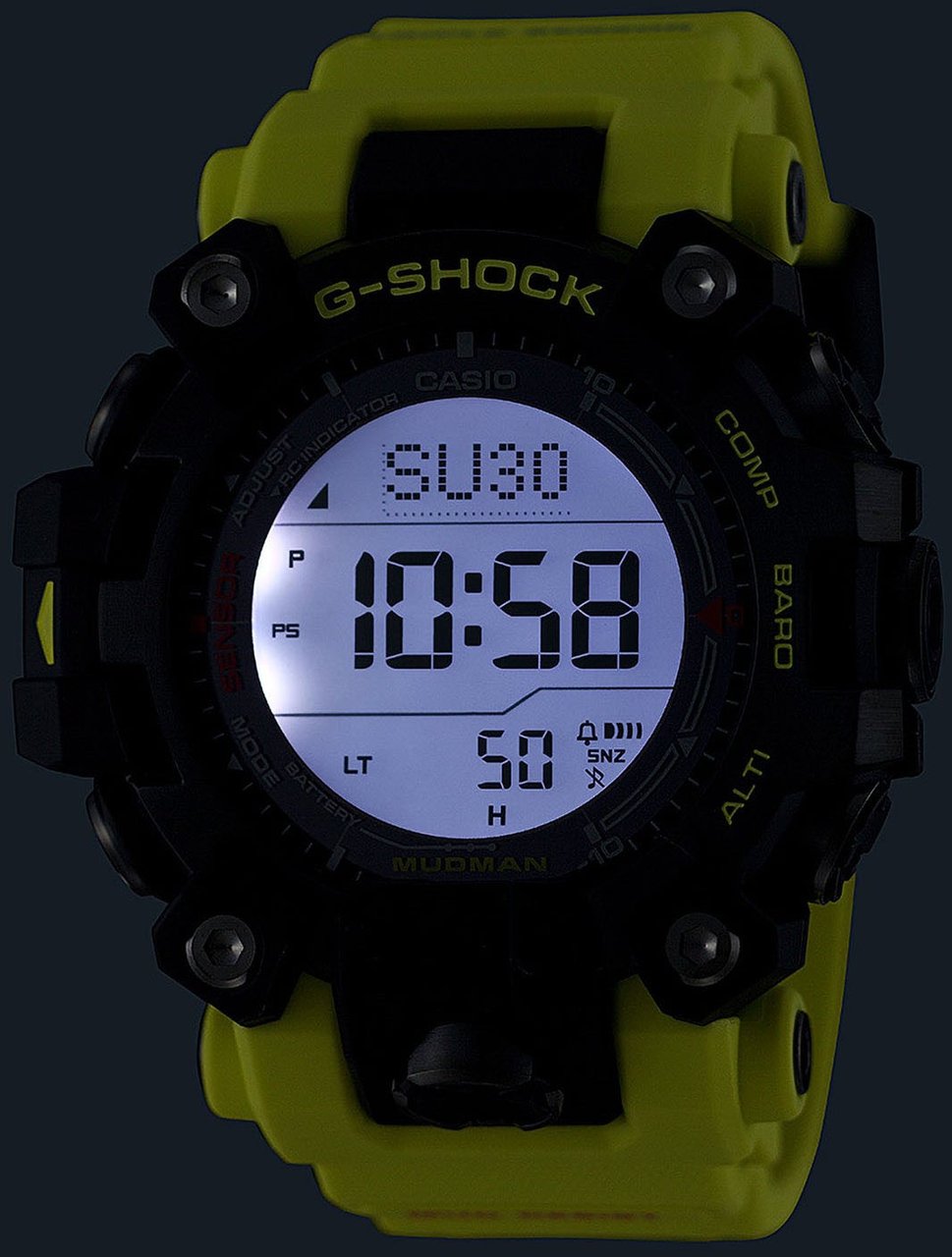 G-Shock Mudman - Horloge - Limoen Divers
