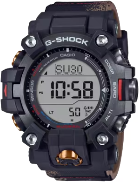 G-Shock Casio G Shock Horloge GW-9500TLC-1ER Mud Man Land Cruiser Toyota Digitaal Limited Edition Divers
