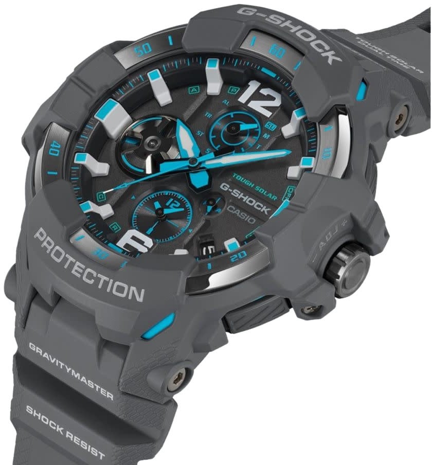 G-Shock Casio G-Shock Horloge GR-B300-8A2ER Gravity Master Solar Bluetooth Donkergrijs