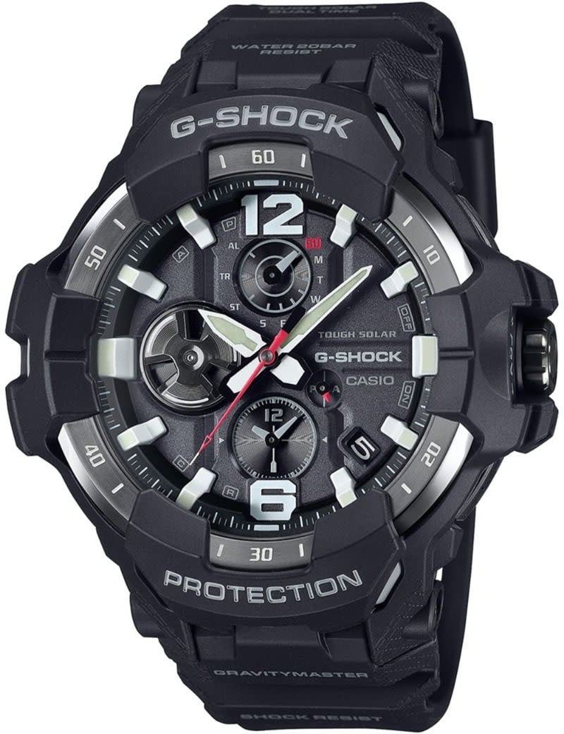 G-Shock G Shock Horloge GR-B300EC-1AER Solar Analoog Zwart Zwart