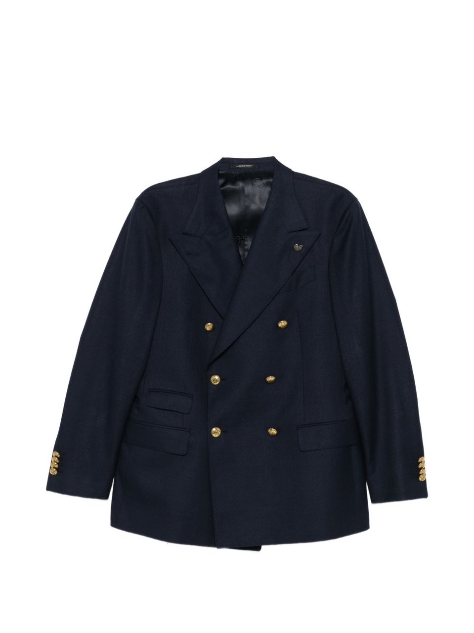 Gabriele Pasini Tailored Wide Lapels Double-Breasted Blazer Zwart