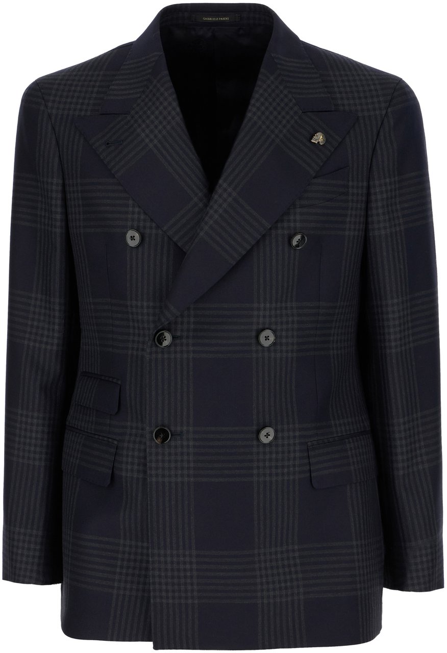 Gabriele Pasini Gabriele Pasini Embroidered wool blazer Divers