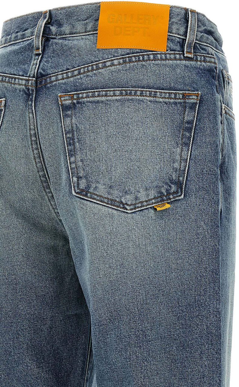 GALLERY DEPT GALLERY DEPT. Blue Cotton Jeans Denim Blauw