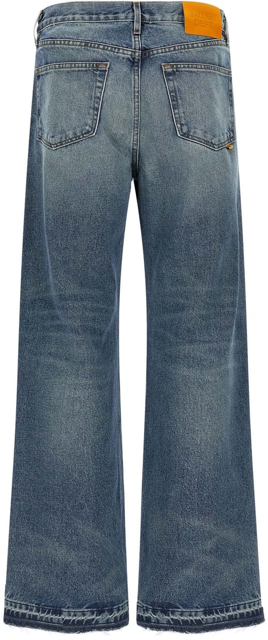 GALLERY DEPT GALLERY DEPT. Blue Cotton Jeans Denim Blauw