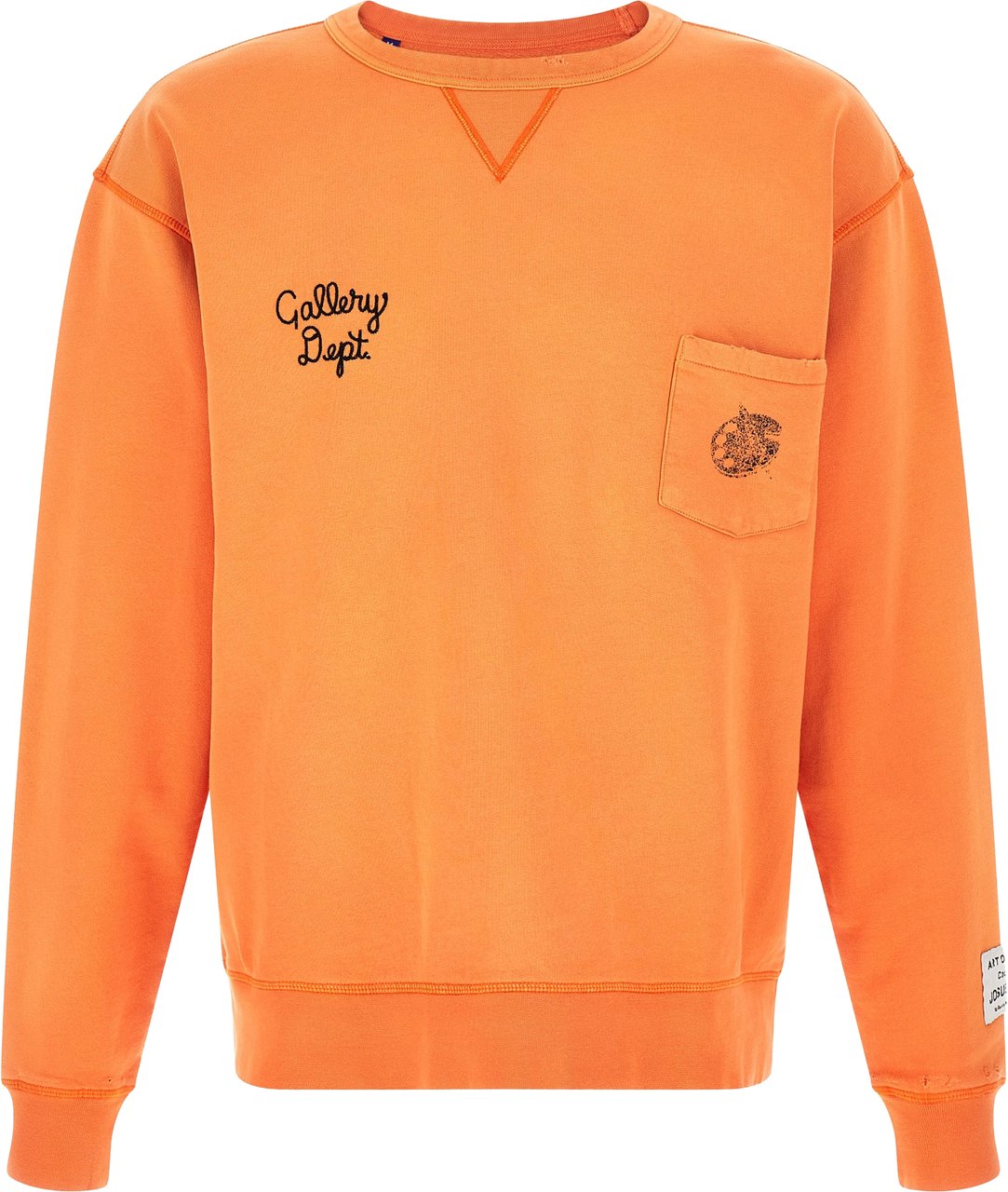 GALLERY DEPT GALLERY DEPT. Orange Cotton Sweatshirt Bruin