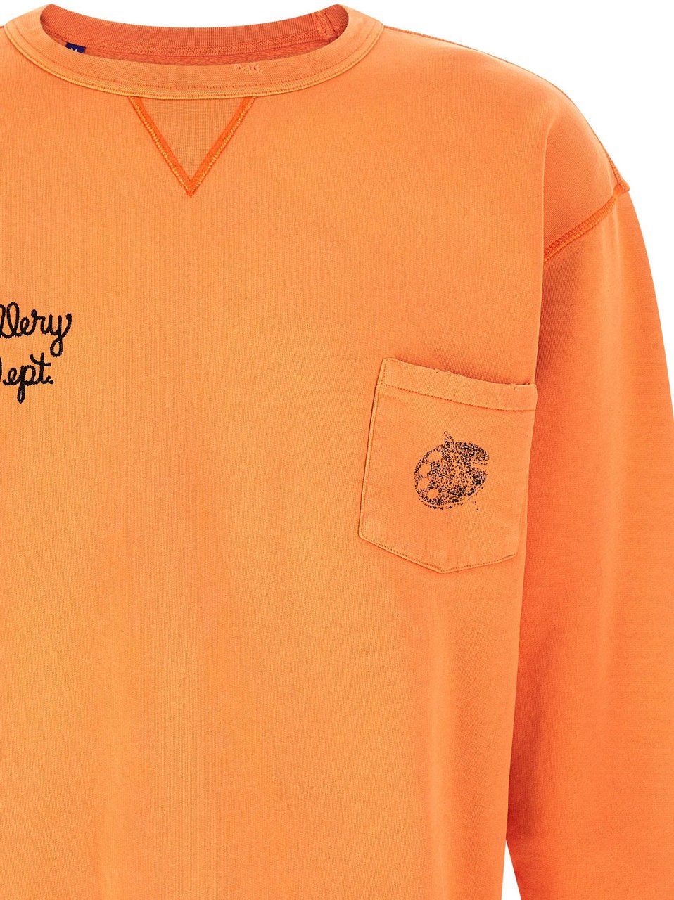 GALLERY DEPT GALLERY DEPT. Orange Cotton Sweatshirt Bruin