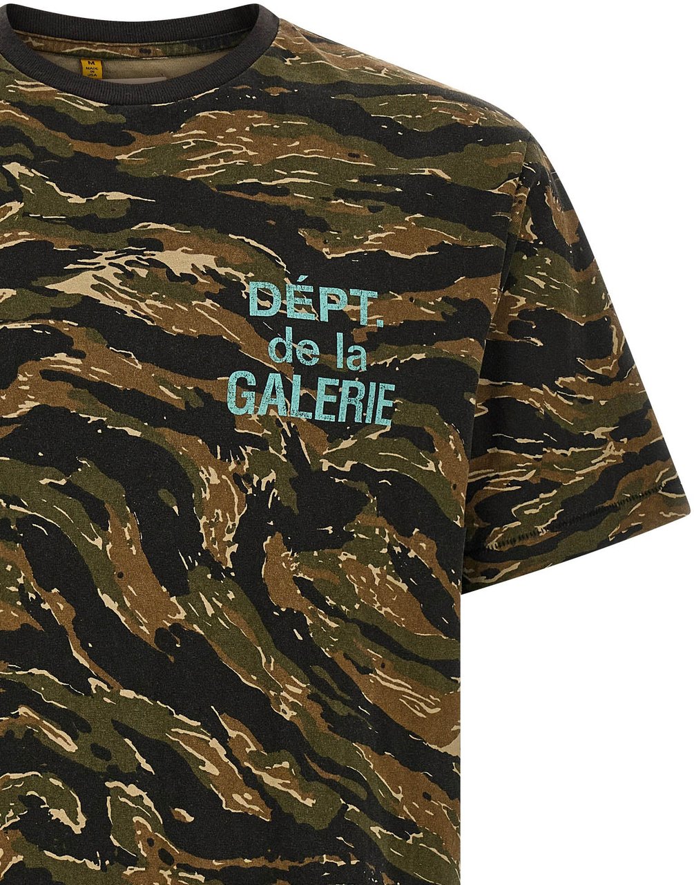 GALLERY DEPT GALLERY DEPT. Bicolor Cotton T-Shirt Divers