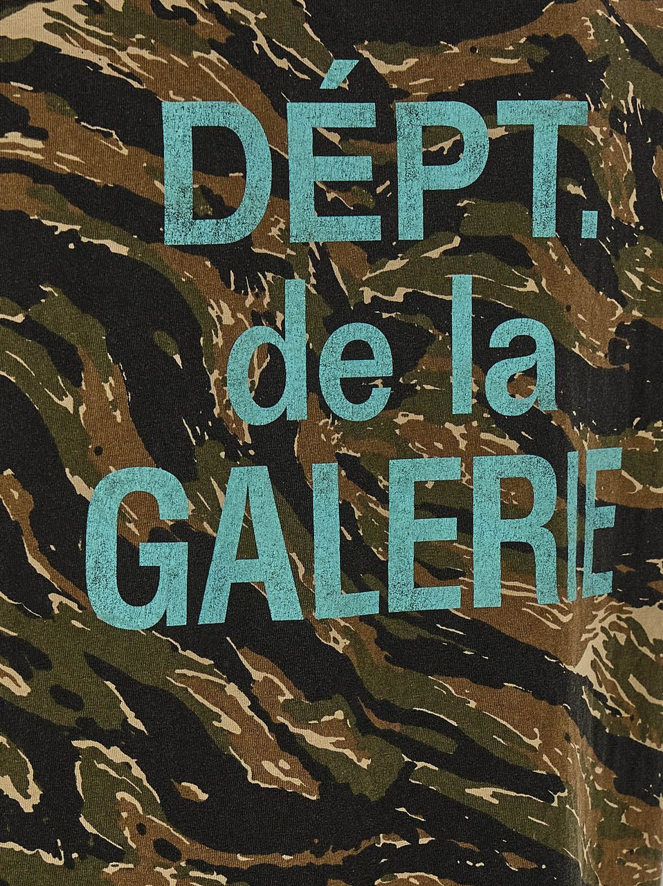 GALLERY DEPT GALLERY DEPT. Bicolor Cotton T-Shirt Divers
