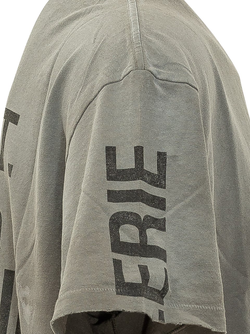 GALLERY DEPT T-shirt con Effetto Paint Donkergroen