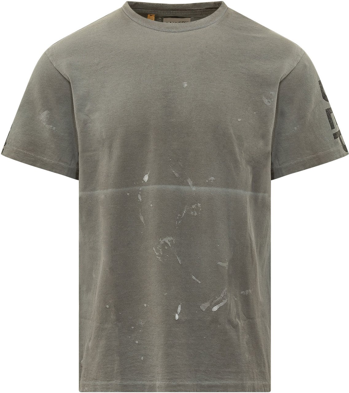 GALLERY DEPT T-shirt con Effetto Paint Donkergroen