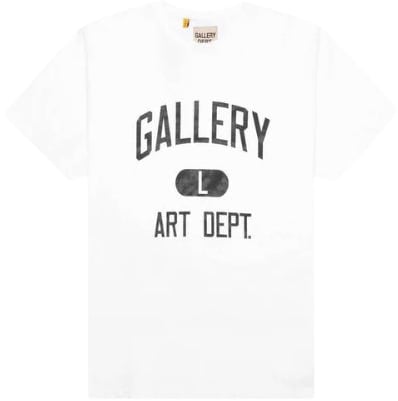 GALLERY DEPT Gallery Dept. DEPT T-shirt 'Wit' Wit