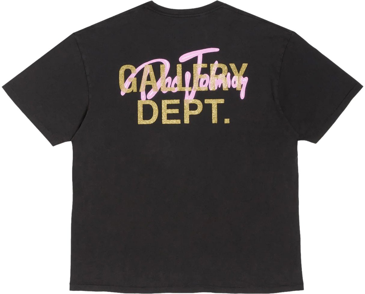 GALLERY DEPT Gallery Dept. Body Cocktails T-shirt (Zwart) Zwart