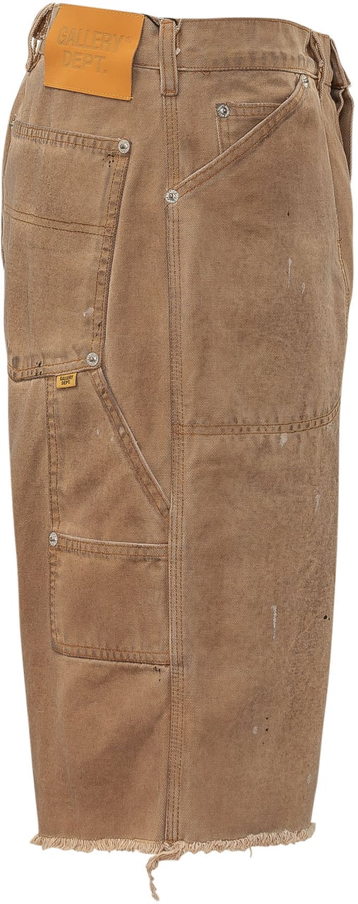 GALLERY DEPT Bermuda Carpenter con Tasche Beige