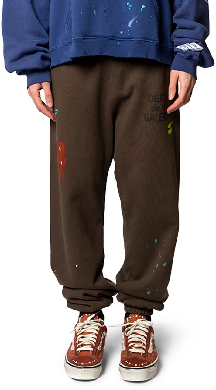 GALLERY DEPT GD FRENCH LOGO SWEATPANTS SEPIA Divers