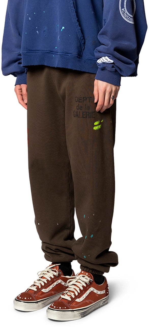 GALLERY DEPT GD FRENCH LOGO SWEATPANTS SEPIA Divers