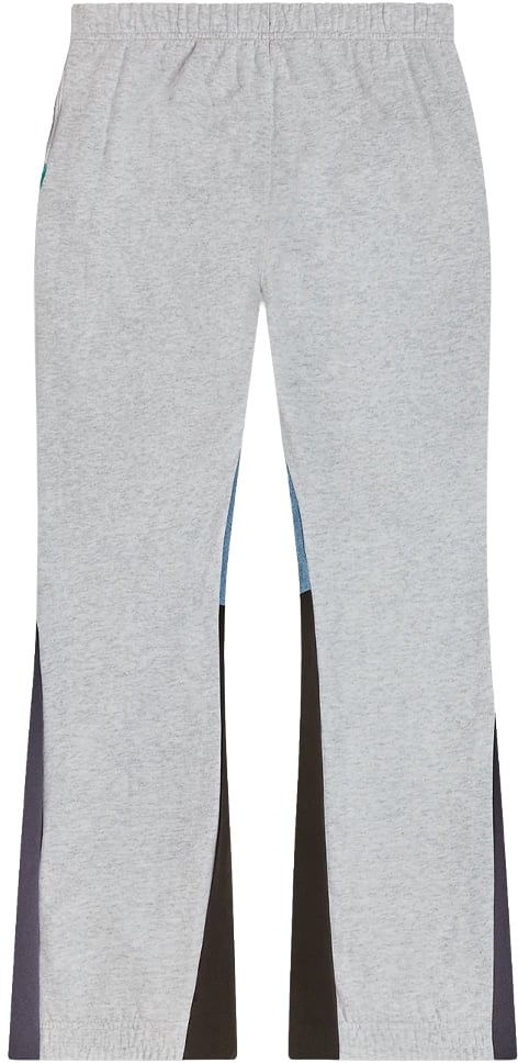 GALLERY DEPT Gallery Dept. Dept Logo Sweatpant Flares 'Light Heather Gray/Navy/Black' Zwart