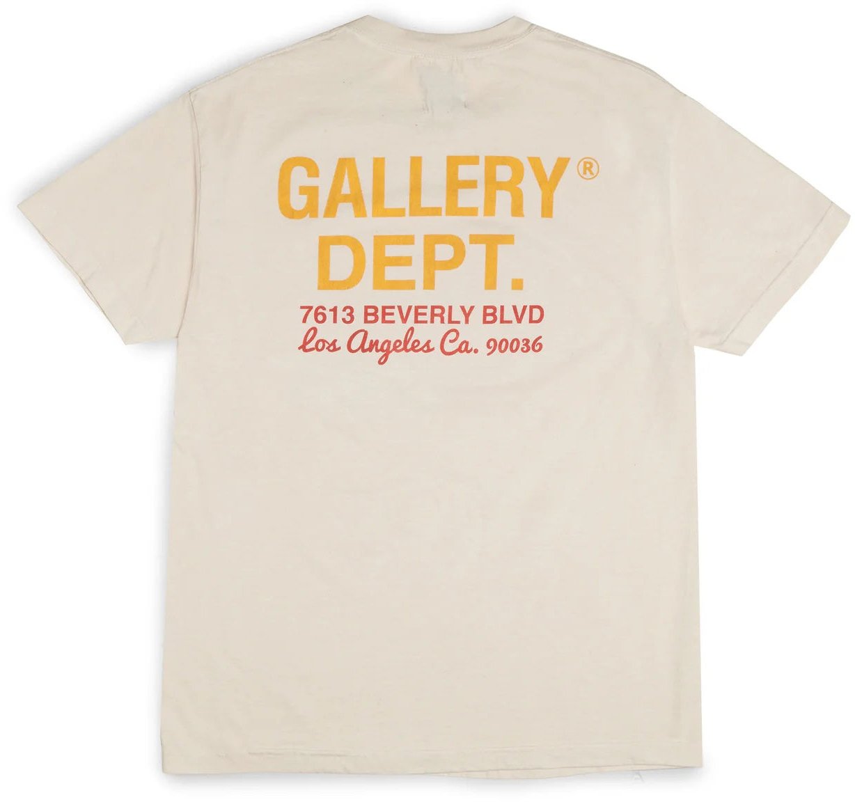 GALLERY DEPT Gallery Dept. Car Show T-shirt (Beige) Beige