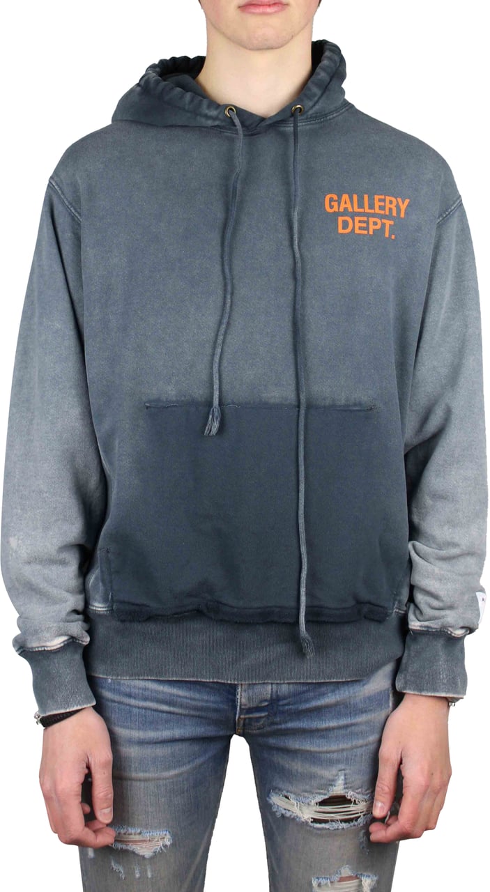 GALLERY DEPT Gallery Dept. Distressed Reversible Hoodie (Blauw) Blauw