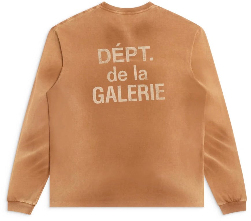 GALLERY DEPT Gallery Dept. French Longsleeve 'Cocoa' (Vintage Washing) Divers