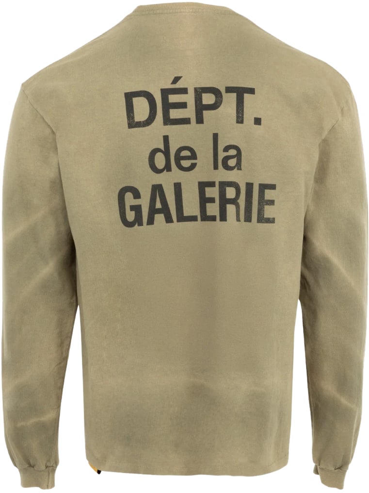 GALLERY DEPT Gallery Dept. French Longsleeve 'Olive' (Vintage Washing) Donkergroen