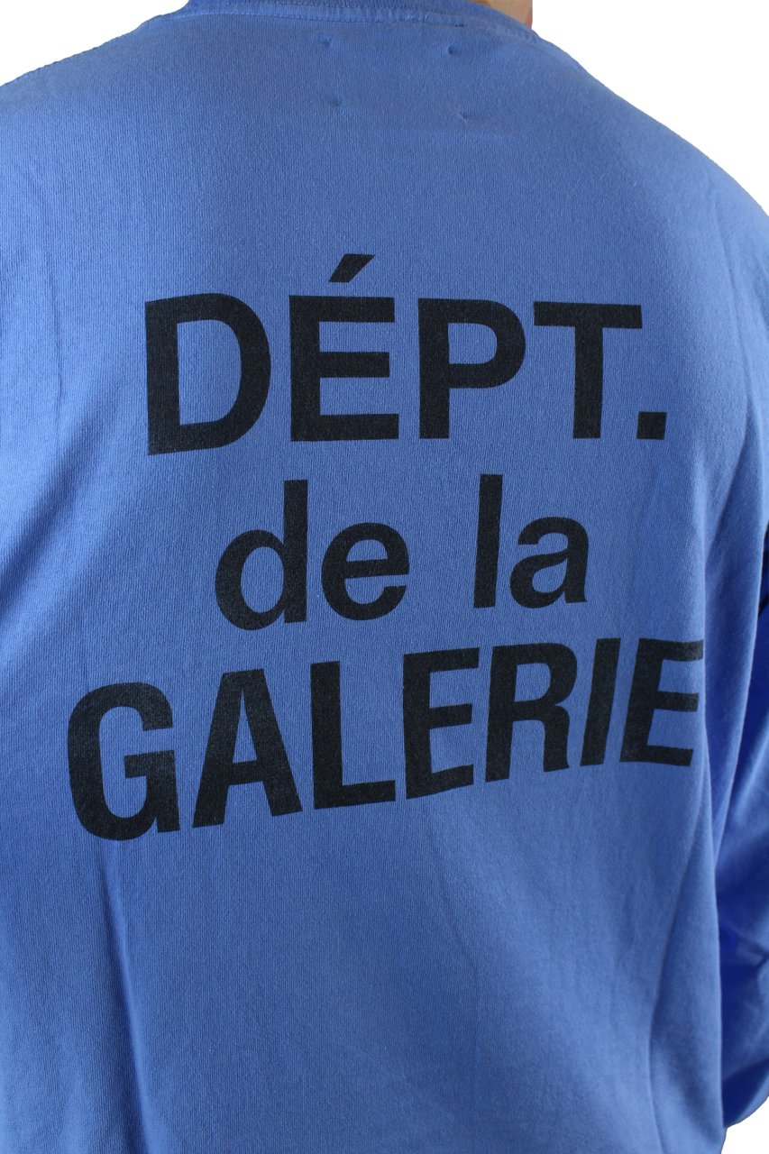 GALLERY DEPT Gallery Dept. French Logo Longsleeve 'Blue' Blauw