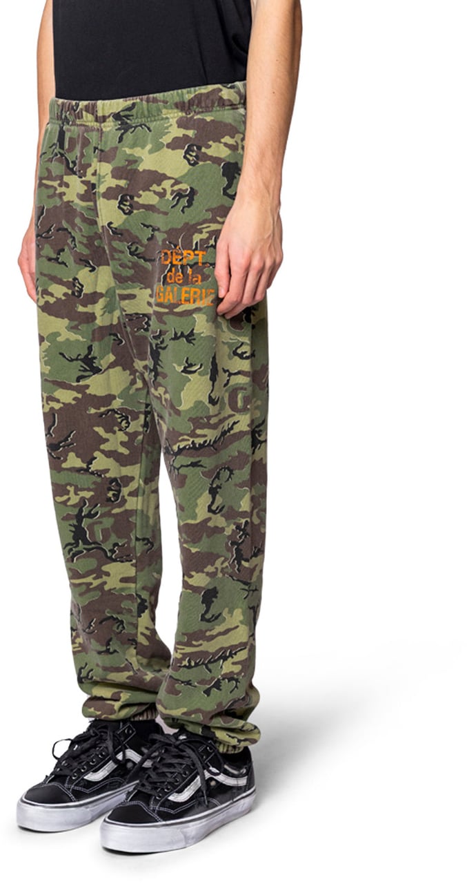 GALLERY DEPT SWEATPANTS ERDL CAMO Divers