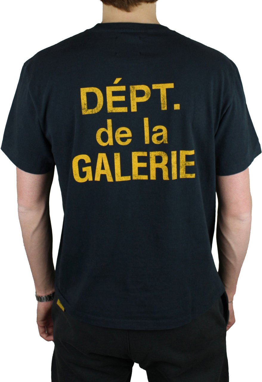 GALLERY DEPT Gallery Dept. French Tee 'Washed Black' Zwart