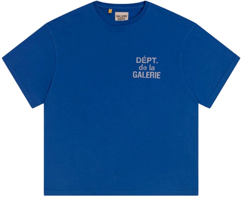 GALLERY DEPT Gallery Dept. French Tee 'Royal Blue' Blauw