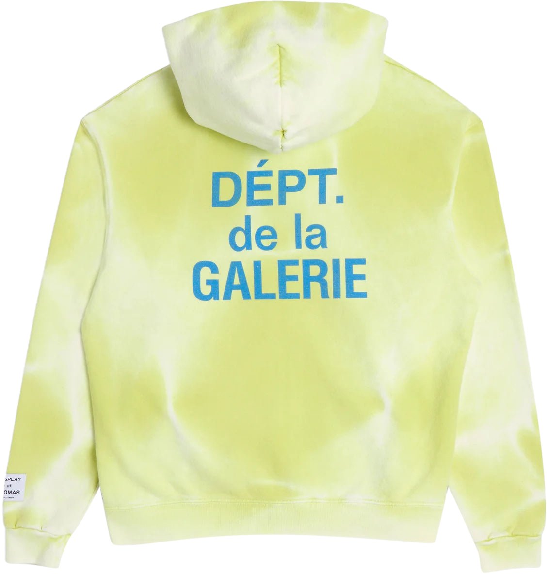 GALLERY DEPT Gallery Dept. Zip Up Hoodie (Lime) Divers