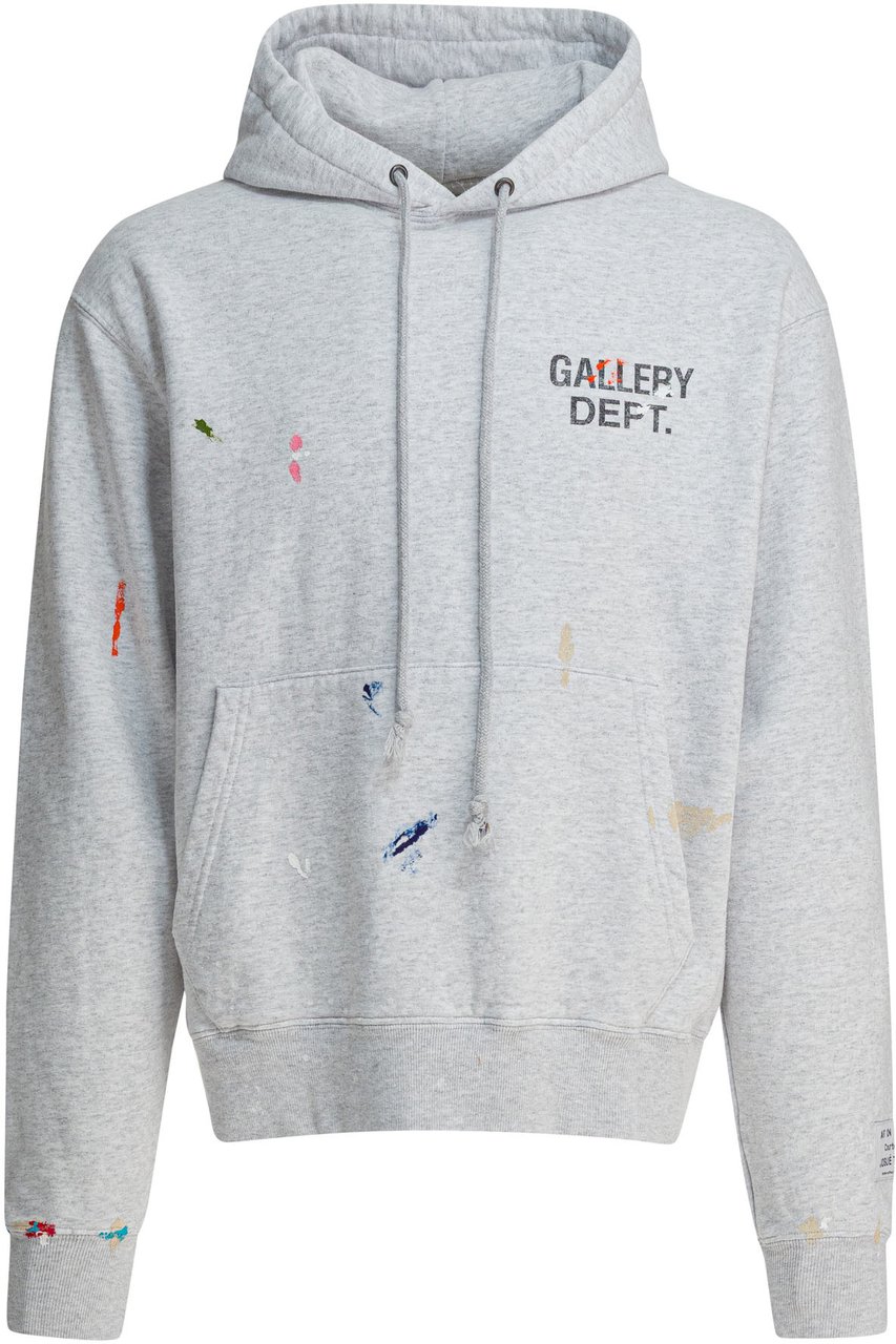 GALLERY DEPT GD PAINT LOGO HOODIE Grijs