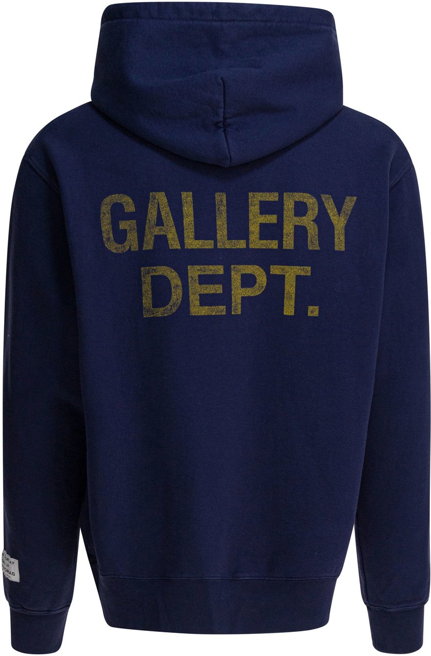GALLERY DEPT GD PAINT LOGO HOODIE Blauw
