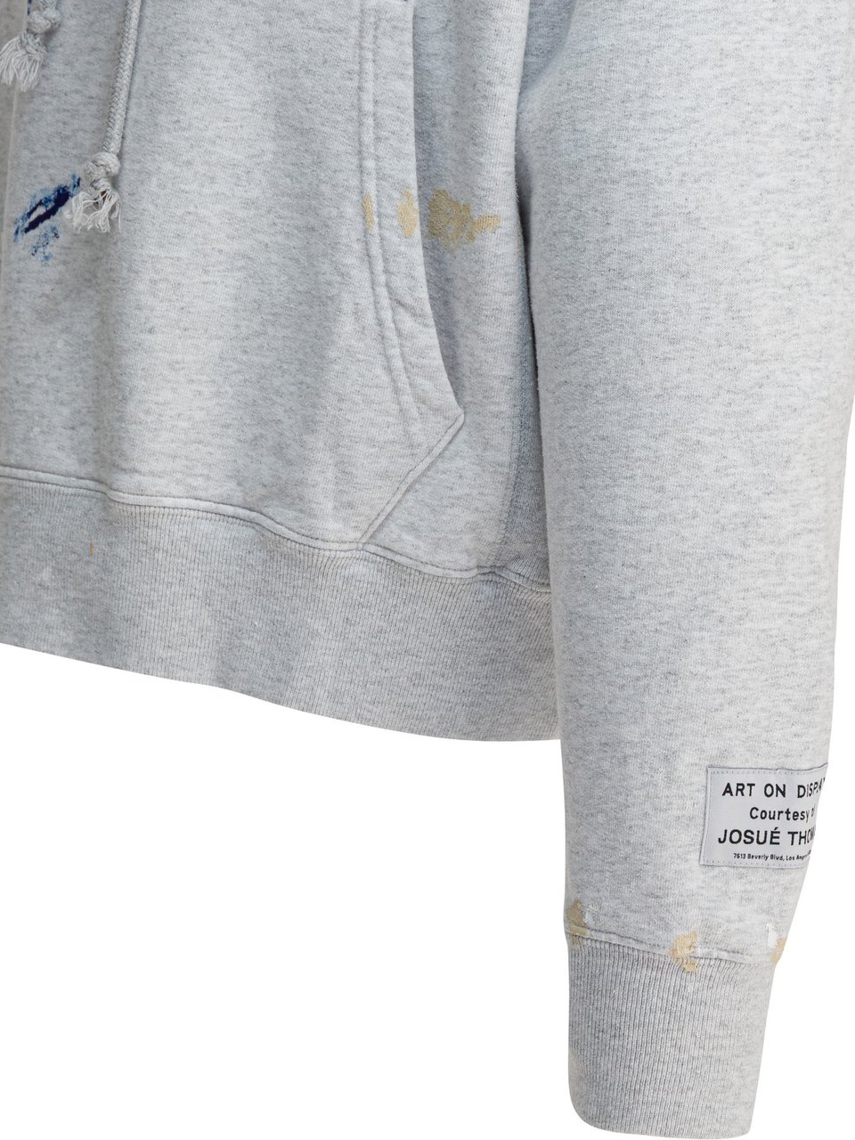 GALLERY DEPT GD PAINT LOGO HOODIE Grijs