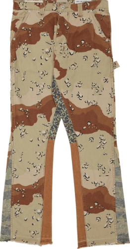 GALLERY DEPT Gallery Dept. Camo La Flare Pants 'Chocolate Chip' Bruin