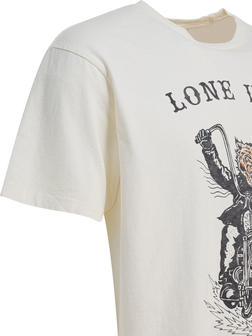 GALLERY DEPT "Lone Wolf" T-shirt Wit