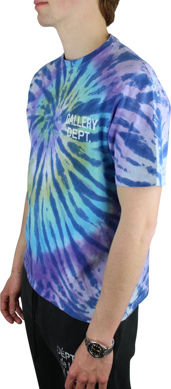 GALLERY DEPT Gallery Dept. Miami Souvenir Tee 'Marina Tie-Dye' Wit