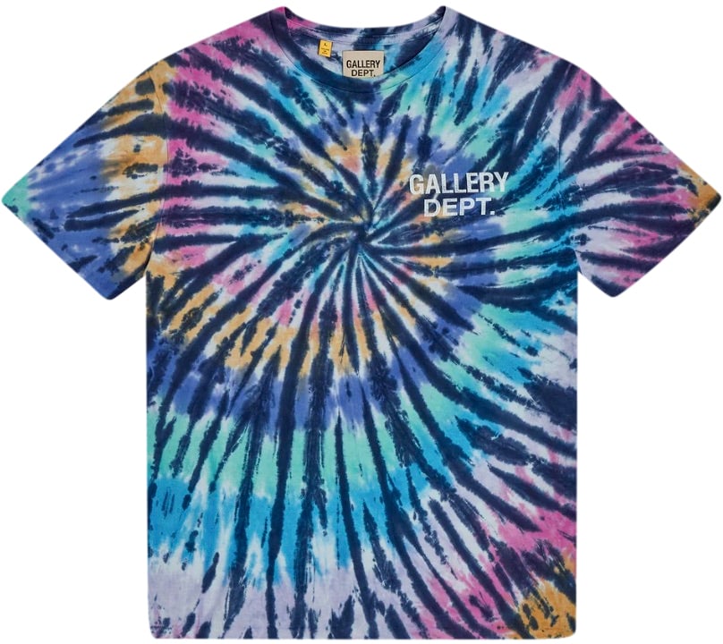 GALLERY DEPT Gallery Dept. Miami Souvenir Tee 'Tropical Tie-Dye' Wit
