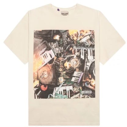GALLERY DEPT Gallery Dept. Misery Tee (Wit) Wit