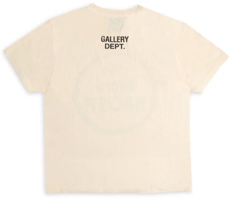 GALLERY DEPT Gallery Dept. Stop Being Racist T-shirt (Cream) Beige