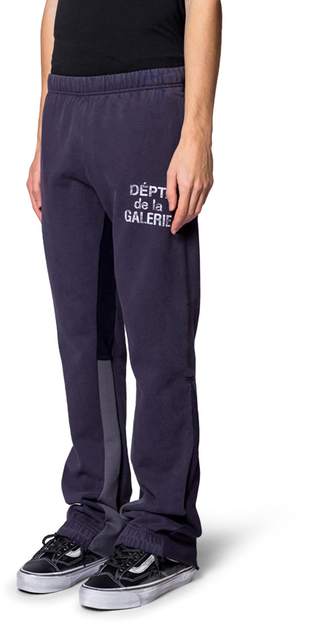 GALLERY DEPT SWEATPANT FLARE VINTAGE NAVY Blauw