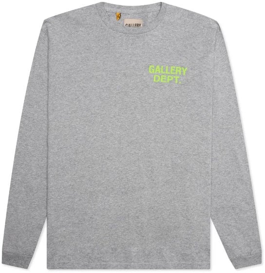 GALLERY DEPT Gallery Dept. Souvenir Longsleeve (Grey) Grijs
